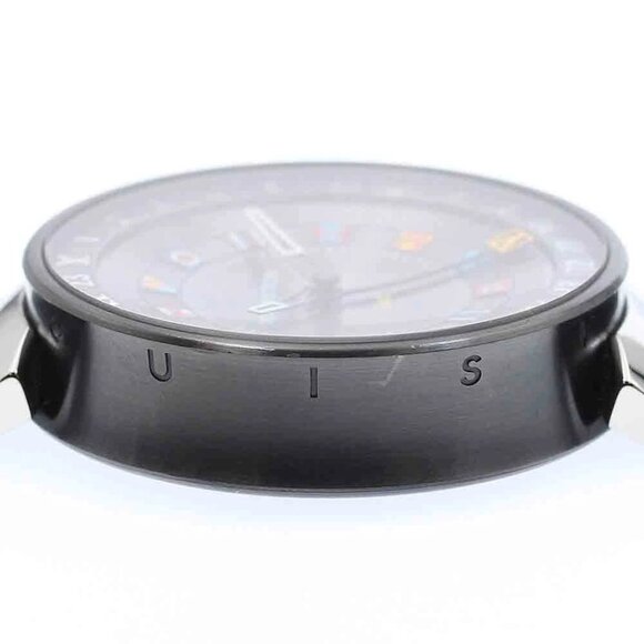 LOUIS VUITTON Tambour Moon Dual Time QA097 GMT gray Dial Quartz Men's_876530 - Picture 3 of 6